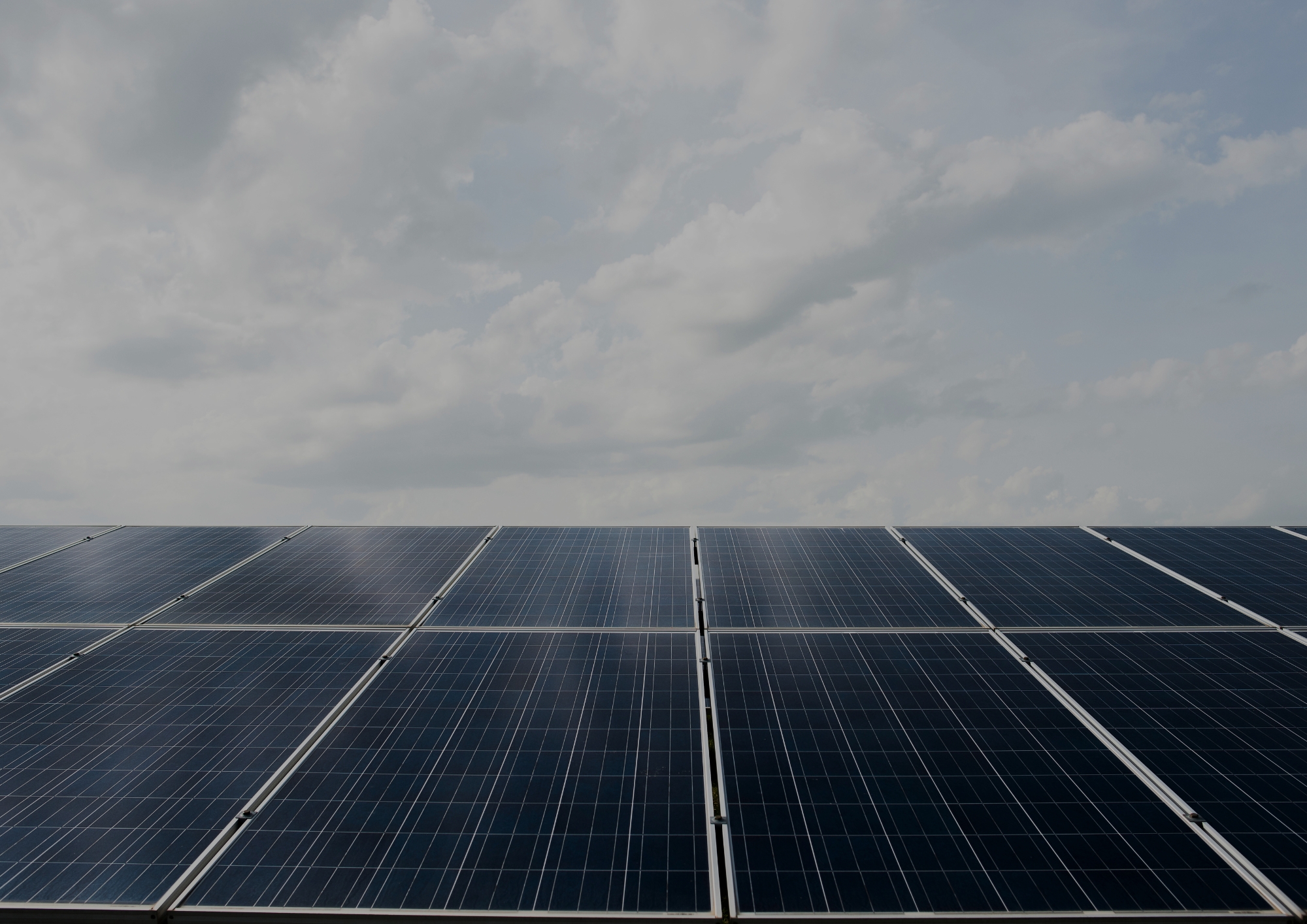 Solar panels background